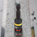 Malco® C-RHEX® 54717 Cleanable/Reversible Hex Driver, Magnetic: Yes, 2 in L Shaft, 2 in L, Red/Yellow, 1/4 in Dia Nose