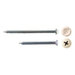 Malco® Zip-in® HW8X2ZW Register Screw, Phillips Head, White Painted, 1/4 in Head