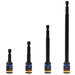 Malco® C-RHEX® MSHMLC1 Cleanable/Reversible Driver, SAE, Hex Drive, Magnetic: Yes, 4 in L Shaft, 4 in L, Blue/Yellow