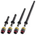 Malco® C-RHEX® MSHMLC Cleanable/Reversible Driver, SAE, Hex Drive, Magnetic: Yes, 4 in L Shaft, 4 in L, Red/Yellow