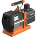 Navac NRP8DI Smart Vacuum Pump, 8 cfm, 15 um Vacuum, 2-Stage, 115 V, 3/4 hp Motor, 1/4 in, 3/8 in, 1/2 in, Battery