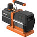 Navac NRP8DI Smart Vacuum Pump, 8 cfm, 15 um Vacuum, 2-Stage, 115 V, 3/4 hp Motor, 1/4 in, 3/8 in, 1/2 in, Battery