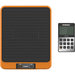 Navac NRS2I01 Wireless Refrigerant Scale, 220 lb, 0.05 % Accuracy, 0.2 oz Resolution, 8-1/4 in L Platform, Battery