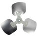 PROTECH™ 70-19897-01K Fan Blade Kit, 24 in Dia, 22 deg Blade Pitch, 3-Blade, 1/2 in Dia Bore, Counter Clockwise