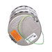 Packard 46013 Blower Motor, 1/3 hp Motor, 115/230 V, 1 ph, 1075 rpm Motor, ECM Motor, 4-Speed, Reversible, 3 A, 5 A