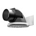 Panasonic EZSoffitVent™ EZSV14 Vent Termination System, 4 in W Opening, 5-7/8 in H, 9-1/4 in W