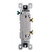 Pass & Seymour® Trademaster® 660WG Toggle Switch, 15 A, 120 V, 1-Pole, White, Grounding: Grounding, 1-Gang