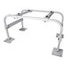 Quick-Sling® QSMS1801-PAL Mini-Split Stand, 400 lb Load, Aluminum, 41 in L, 18 in D, Powder-Coated, Silver