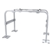 Quick-Sling® QSMS2401 Mini-Split Stand, 400 lb Load, Steel, 3 ft 7 in L, 2 ft 1-1/4 in W, 24 in D, Powder-Coated, Tan
