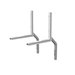 Quick-Sling® QSWB3000 Z-Bend Wall Bracket, 300 lb Load, Wall Installation/Mounting, Steel, 11 ga Gauge, Powder-Coated