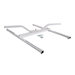 Quick-Sling® QSWI5003 Large H-Frame Swivel, 400 lb Load, Flat Ceiling Installation/Mounting, Steel, Powder-Coated, Tan