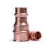 RLS® 3051 Series 3051080600111 Reducer, 1/2 in x 3/8 in, Press x Press, 700 psi Max Working Pressure, Copper