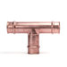 RLS® 3091 Series 3091060606111 Tee, 3/8 in x 3/8 in x 3/8 in, Press x Press x Press, 700 psi Max Working Pressure