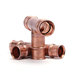 RLS® 3091 Series 3091060606111 Tee, 3/8 in x 3/8 in x 3/8 in, Press x Press x Press, 700 psi Max Working Pressure