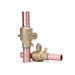 RLS® 3791040400111 Ball Valve, 1/4 in, Press, 700 psi Max Working Pressure, Copper Body, 51.3 mm H