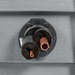 RoofGoose Vent SWS-2375-B Side Wall Line Set Termination, Plastic, Black