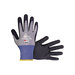 SAS Safety Corp® SafeCut® 6777-14 Gloves, HPPE Seamless Nylon, Black/Gray, L/XL, 15 ga Thick