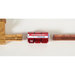 SmartLock® SWUN5800 Swage Union, 5/8 in x 5/8 in, Material Construction: Aluminum Alloy, 2.382 in L, Red