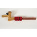 SmartLock® SWUN5800 Swage Union, 5/8 in x 5/8 in, Material Construction: Aluminum Alloy, 2.382 in L, Red