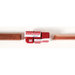 SmartLock® UNRD1238 Union Reducer, 1/2 in x 1/2 in, Material Construction: Aluminum Alloy, 2.248 in L, Red