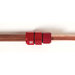 SmartLock® UNRD1238 Union Reducer, 1/2 in x 1/2 in, Material Construction: Aluminum Alloy, 2.248 in L, Red