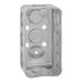 Steel City® 583611/2 Utility Box, Galvanized Steel, 1-Gang, 10-Knockout, 1-Outlet, 13 cu-in, 4 in H, 2-1/8 in W
