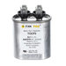 TITAN PRO® TOCF5 Motor Run Capacitor, 5 uF MFD, 370-440 V, Oval, 2.17 in H, 2.03 in W, 1.24 in D, 50/60 Hz