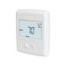 Tekmar® 518 Non-Programmable Thermostat, 10-30 V, 1-Stage, White, 32 to 122 deg F Ambient, 3-11/16 in H, 3 in W