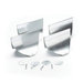 The Unico System® UPC-11-07R-4 Duct Turning Vane, Round Duct, Steel, Galvanized, 7 in Duct