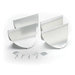 The Unico System® UPC-11-09R-4 Duct Turning Vane, Round Duct, Steel, Galvanized, 9 in Duct