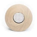 The Unico System® UPC-57T-RO-6 Round Supply Outlet, 2 in, Oak Wood