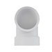 Tigre 321-3403 Elbow, 3 in x 3 in, Hub x Hub, 45 deg, White, PVC