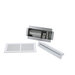 Tjernlund AireShare AS1 Room-to-Room Transfer Fan, 15-3/4 in L, 7-3/4 in W, 1/4 in D, 120 V, 20 W, 60 cfm