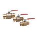 WOLVERINE BRASS® Pro Series 56274NL-1 Ball Valve, 1-1/2 in x 1-1/2 in, Press x Press, Brass Body, 1-1/2 in W