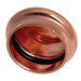 WOLVERINE BRASS® 99618 Tee, 1 in x 1 in x 1 in, Press x Press x Press, Copper, 200 psi Max Working Pressure