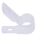 Wagner® WC04 Cable Clamp, Nylon, 1/4 in Max Bundle Dia, White, 3/8 in W, 0.05 in H