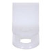 Wagner® WC06 Wire and Cable Clamp, Nylon, 3/8 in Max Bundle Dia, White, 0.486 in W, 0.057 in H