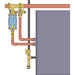 Webstone H-22442-24-FP Gas Sediment Trap Kit, 8.86 in L, 1/2 in x 1/2 in, FIP x FIP, 85000 Btu, Steel Fitting