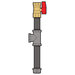 Webstone H-22442-24-FP Gas Sediment Trap Kit, 8.86 in L, 1/2 in x 1/2 in, FIP x FIP, 85000 Btu, Steel Fitting
