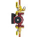 Webstone 8140 Series H-81405HV Uni-Flange Ball Valve, 1-1/4 in x 1-1/4 in, Press x Rotating Flange, Brass Body