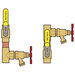 Webstone H-x061 Series H-80615 Ball Valve, 1-1/4 in x 1-1/4 in, Press x Press, Brass Body, PTFE Seal, Full Port
