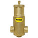 Webstone 7400 Series H-74005 Horizontal Air Separator With Removable Vent Head and Coalescing Medium, Air Separator