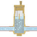 Webstone 7400 Series H-74005 Horizontal Air Separator With Removable Vent Head and Coalescing Medium, Air Separator