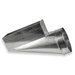 ZM Sheet Metal No 22 Series 022-100407 Register Center End Boot, For Duct Size: 7 in, 10 x 4 in Register Opening