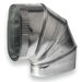 ZM Sheet Metal No 62 Series 062-000630 4-Piece Flat Elbow, Oval Duct, 6 in x 6 in, 90 deg, 30 ga Gauge