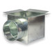 ZM Sheet Metal No 66 Series 066-060606 Ceiling Box, For Duct Size: 6 in, 6 x 6 in Register Opening