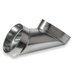 ZM Sheet Metal No 74 Series 074-070730 End Boot, For Duct Size: 30 in, Oval to Round Duct, 7 x 7 in Register Opening