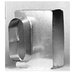 ZM Sheet Metal No 78 Series 078-100406 Register Boot, For Duct Size: 6 in, Oval Duct, 10 x 4 in Register Opening
