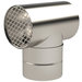 Z-Flex® 2SVSTTF04 Termination Tee, 4 in, Stainless Steel, For Use With: Z-Vent® Single Wall Gas Vents