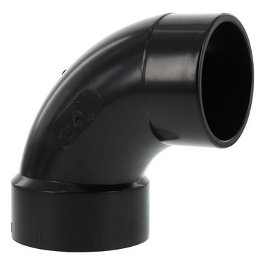 IPEX® 397223 45 deg Street Elbow, 3 in, Spigot, PVC, For Use With: System 1738 Flue Gas Venting Systems